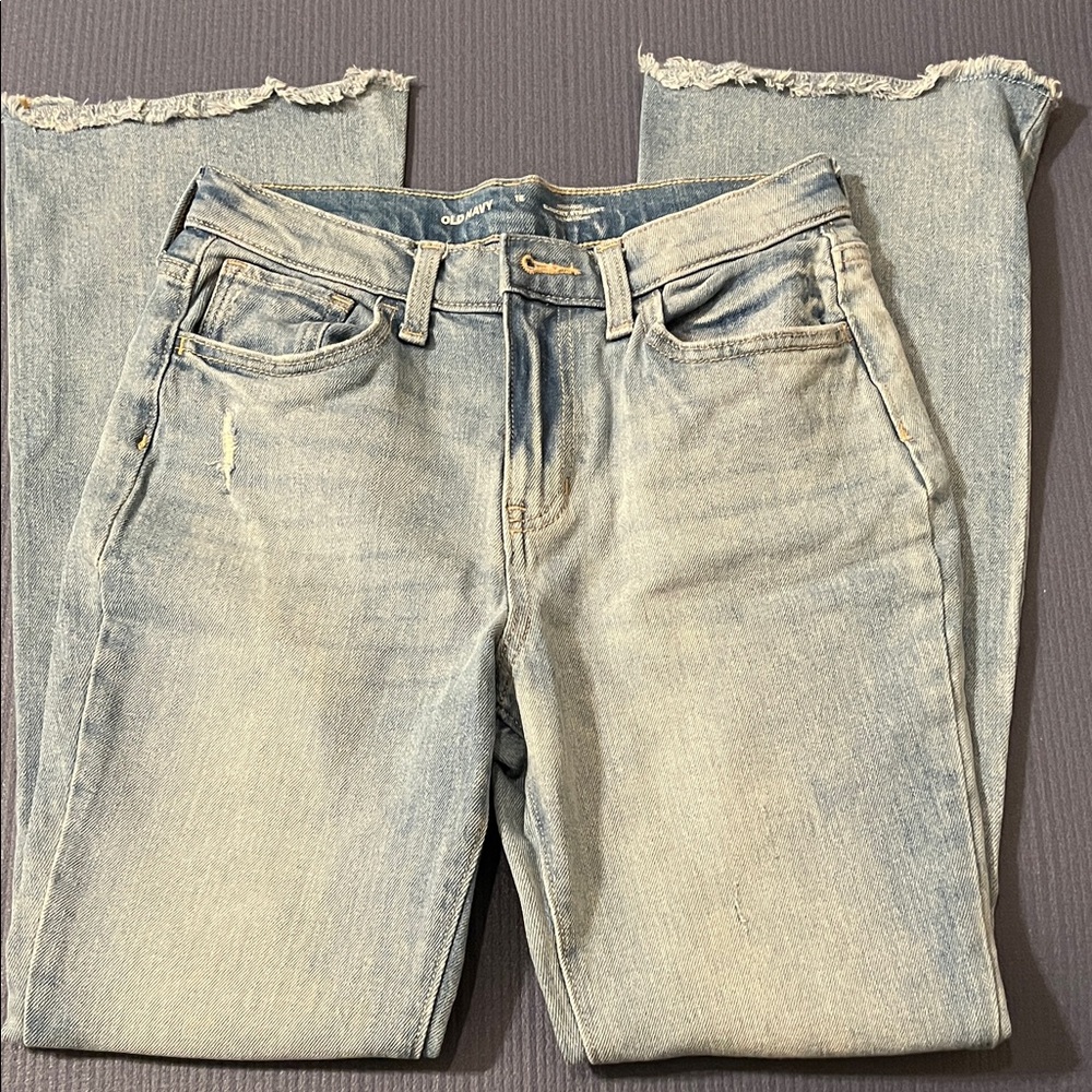 Old Navy Light Blue Straight Leg Jeans